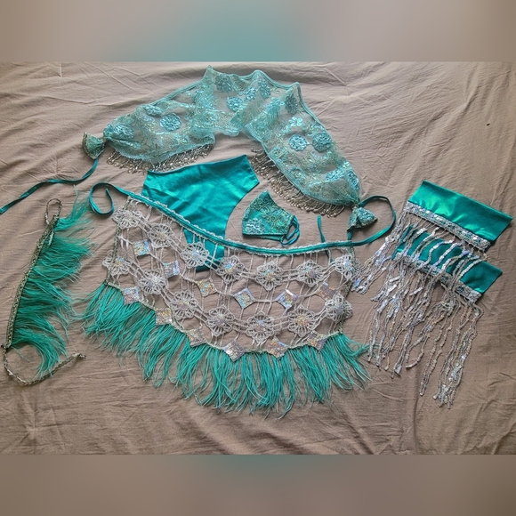 Diosa by Seco, Fiona 2 set MEDIUM CUSTOM TEAL - Picture 5 of 5